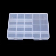 Malzeme Kutusu Boncuk Kutusu Şeffaf - 20x28cm