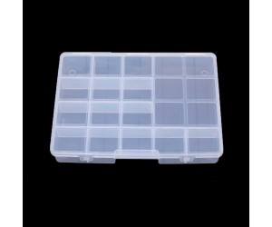 Malzeme Kutusu Boncuk Kutusu Şeffaf - 20x28cm Malzeme Kutusu Boncuk Kutusu Şeffaf - 20x28cm