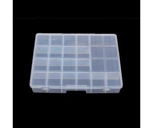 Malzeme Kutusu Boncuk Kutusu Şeffaf - 24x32cm Malzeme Kutusu Boncuk Kutusu Şeffaf - 24x32cm