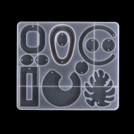 Epoksi Çoklu Karışık Küpe Takı Kalıbı