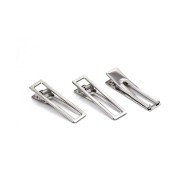 Epoksi Toka Aparatı Klips Dikdörtgen Ortası Boş Nikel 6cm 5 Adet