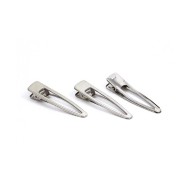 Epoksi Toka Aparatı Klips Oval Ortası Boş Nikel 6.5cm 10 Adet