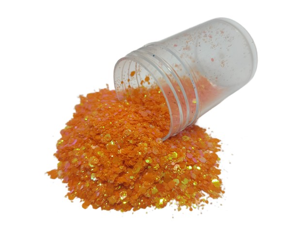 Epoksi Süsleme Glitter Turuncu Pul 5gr Epoksi Süsleme Glitter Turuncu Pul 5gr