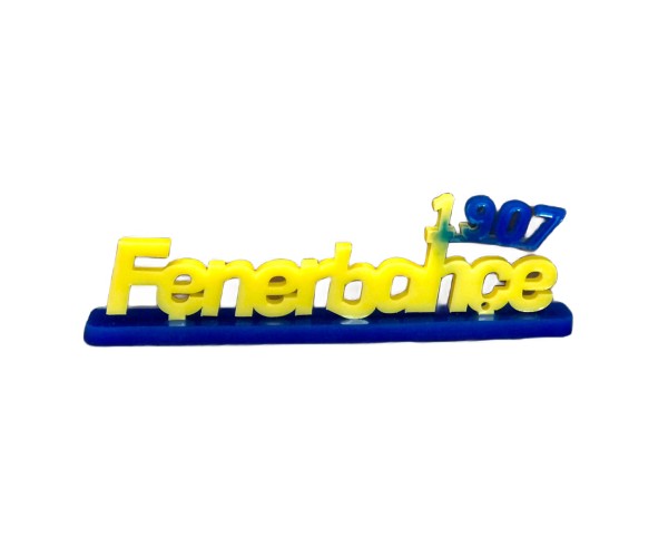 Epoksi Fenerbahçe Masa Süsü Silikon Kalıbı EM221