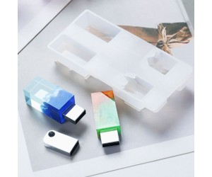 Epoksi Usb Silikon Kalıbı 4 lü Model