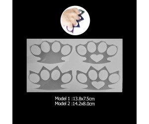 Epoksi Çoklu Muşta Silikon Kalıbı EM249