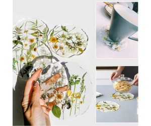 Epoksi Dalgalı Bardak Altı Silikon Kalıbı GT9066 Epoksi Dalgalı Bardak Altı Silikon Kalıbı GT9066