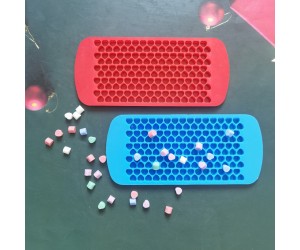 Epoksi Sugarcraft Şekerleme Jelibon Çoklu Kalp Buzluk Silikon Kalıbı