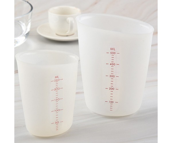Epoksi Beaker Döküm Karıştırma Kabı Silikon 500ml