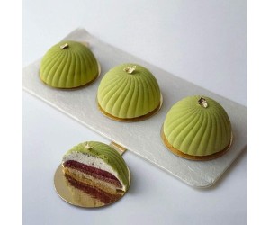 Kek Pasta Pişirme Çikolata Şeker Fondan Top Küre Dalgalı Silikon Kalıbı 6 lı GT102 Kek Pasta Pişirme Çikolata Şeker Fondan Top Küre Dalgalı Silikon Kalıbı 6 lı GT102