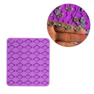 Epoksi Bileklik Kolye Tespih Harf Pulu Kalıbı GT-9435