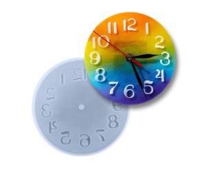 Epoksi Büyük Saat Kalıbı 15.5cm