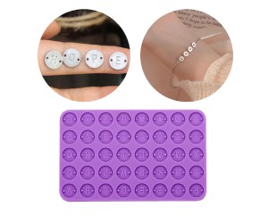 Epoksi Bileklik Kolye Tespih Harf Pulu Kalıbı GT-9437