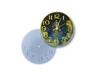 Epoksi Küçük Saat Kalıbı 10.5cm