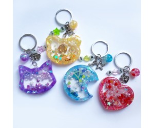 Epoksi Silikon Tekli Kalp Shaker ve Takı Kalıbı Epoksi Silikon Tekli Kalp Shaker ve Takı Kalıbı