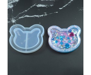 Epoksi Silikon Tekli Ayıcık Shaker ve Takı Kalıbı