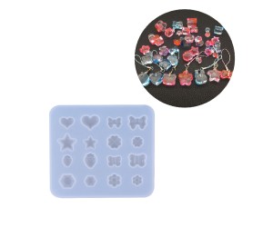 Epoksi Silikon Yeni Figürler Takı Anahtarlık Süsü Kalıbı - 2