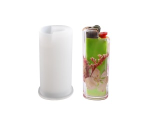 Epoksi Büyük Çakmak Kılıfı Silikon Kalıbı 8.4cm