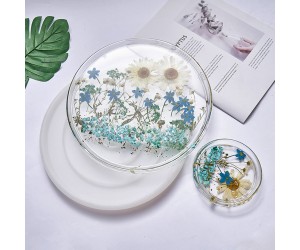 Epoksi Büyük Yuvarlak Bombeli Tepsi ve Sunumluk Silikon Kalıbı Epoksi Büyük Yuvarlak Bombeli Tepsi ve Sunumluk Silikon Kalıbı