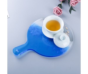 Epoksi Büyük Yuvarlak Ekmek Tahtası ve Sunumluk Tabak Silikon Kalıbı Epoksi Büyük Yuvarlak Ekmek Tahtası ve Sunumluk Tabak Silikon Kalıbı