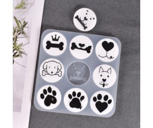 Epoksi Çoklu Hayvan Telefon Tutacağı Magnet ve Tasma Silikon Kalıbı