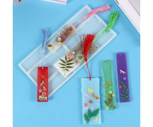 Epoksi Çoklu Yeni Kitap Ayracı Silikon Kalıbı Epoksi Çoklu Yeni Kitap Ayracı Silikon Kalıbı