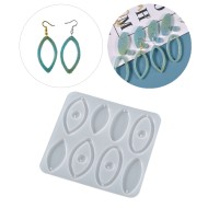 Epoksi Çoklu Takı Küpe ve Anahtarlık Silikon Kalıbı