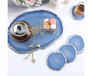 Epoksi Büyük Kristal Köşeli Tepsi Kalıbı - 36.3x26.8x1.15cm Epoksi Büyük Kristal Köşeli Tepsi Kalıbı - 36.3x26.8x1.15cm