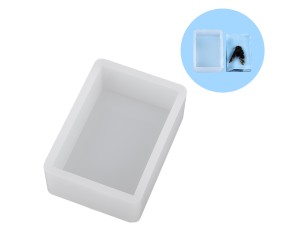 Epoksi Sabun Dikdörtgen Obje Silikon Kalıbı GT-9411