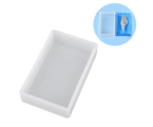 Epoksi Sabun Dikdörtgen Obje Silikon Kalıbı GT-9413