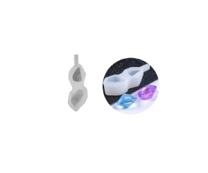 Epoksi Silikon Kristal Kolye Küpe Takı Kalıbı - GT9419