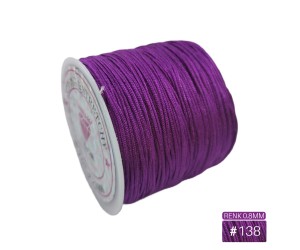 Kolye İpi Bileklik İpi Paraşüt İpi 50 Metre 0.8mm Color 138