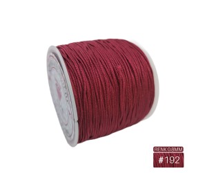 Kolye İpi Bileklik İpi Paraşüt İpi 50 Metre 0.8mm Color 192