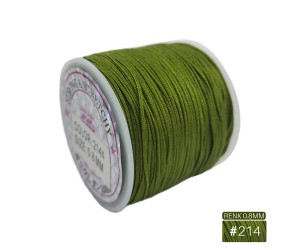 Kolye İpi Bileklik İpi Paraşüt İpi 50 Metre 0.8mm Color 214