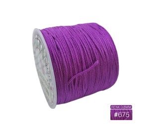 Kolye İpi Bileklik İpi Paraşüt İpi 50 Metre 0.8mm Color 675