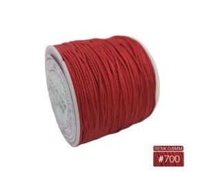 Kolye İpi Bileklik İpi Paraşüt İpi 50 Metre 0.8mm Color 700