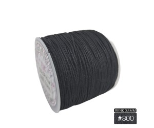 Kolye İpi Bileklik İpi Paraşüt İpi 50 Metre 0.8mm Color 800