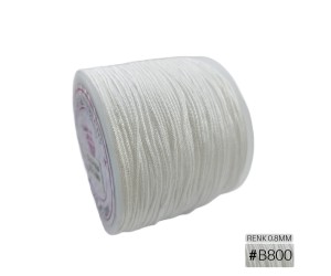 Kolye İpi Bileklik İpi Paraşüt İpi 50 Metre 0.8mm Color B800