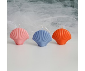 Poli Karbon Mum Kalıbı Mika Mum Kalıbı Seashell Büyük Boy 10cmx8cm GT-6224 Poli Karbon Mum Kalıbı Mika Mum Kalıbı Seashell Büyük Boy 10cmx8cm GT-6224