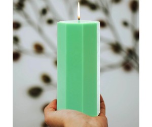 Poli Karbon Mum Kalıbı Mika Mum Kalıbı Sekizgen 11.2cmx5.5cm GT-6237 Poli Karbon Mum Kalıbı Mika Mum Kalıbı Sekizgen 11.2cmx5.5cm GT-6237