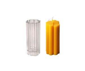 Poli Karbon Mum Kalıbı Mika Mum Kalıbı Küçük Yonca Kalıbı 10.5cmx4.5cm GT-6230