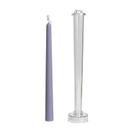 Poli Karbon Mum Kalıbı Mika Mum Kalıbı Şamdanlık 25.5cmx2.2cm GT-9152