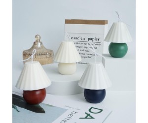 Poli Karbon Mum Kalıbı Mika Mum Kalıbı Şemsiye Tipi Masa Lambası 8.9cmx7.5cm GT-6228 Poli Karbon Mum Kalıbı Mika Mum Kalıbı Şemsiye Tipi Masa Lambası 8.9cmx7.5cm GT-6228