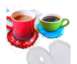 Epoksi Düzensiz Bardak ve Tabak Altlığı Silikon Kalıbı GT-9060 Epoksi Düzensiz Bardak ve Tabak Altlığı Silikon Kalıbı GT-9060