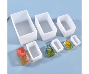 Epoksi Sabun Dikdörtgen Obje Silikon Kalıbı GT-9408