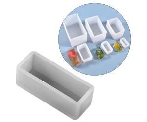 Epoksi Sabun Dikdörtgen Obje Silikon Kalıbı GT-9410