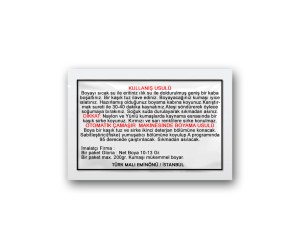 Toz Kumaş Boyası - 28 Kurşuni Toz Kumaş Boyası - 28 Kurşuni