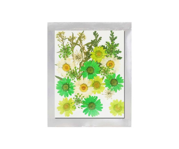 Epoksi Kurutulmuş Çiçek Karışık Süsleme Paket Model-6