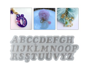 Epoksi El Yazısı Büyük Harf Silikon Kalıbı EM267