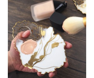 Epoksi Makyaj Paleti Dalgalı Silikon Kalıbı EM268 Epoksi Makyaj Paleti Dalgalı Silikon Kalıbı EM268